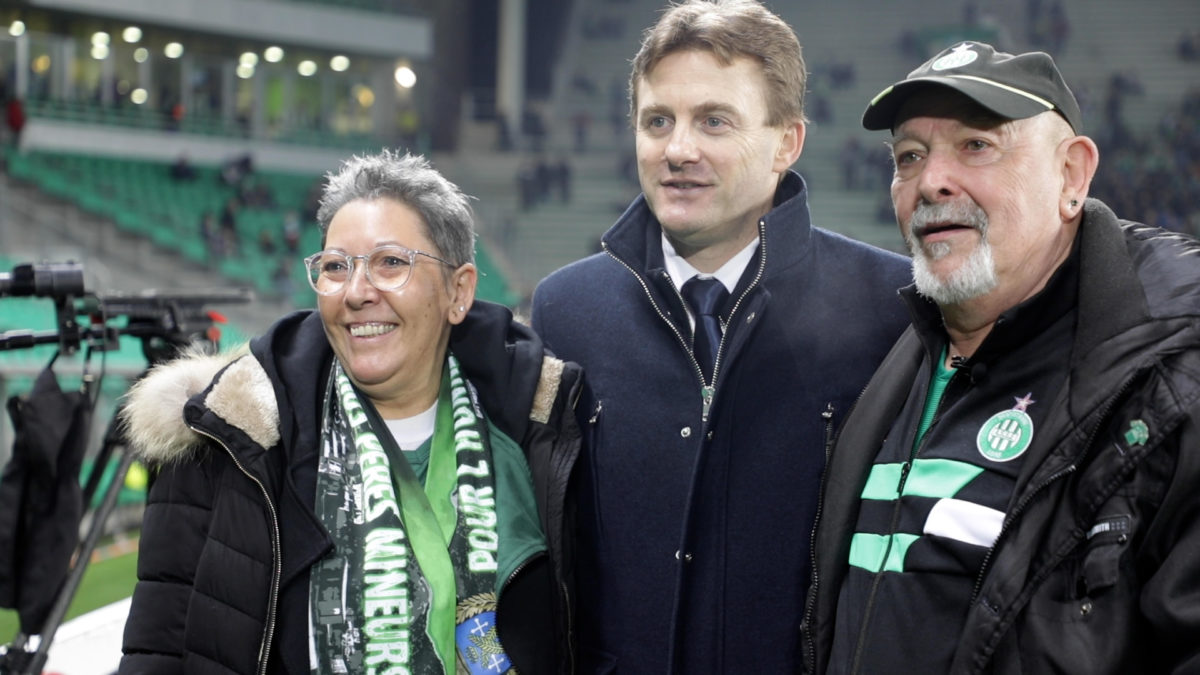 Jean-Jacques et Vincente avec Lionel Potillon